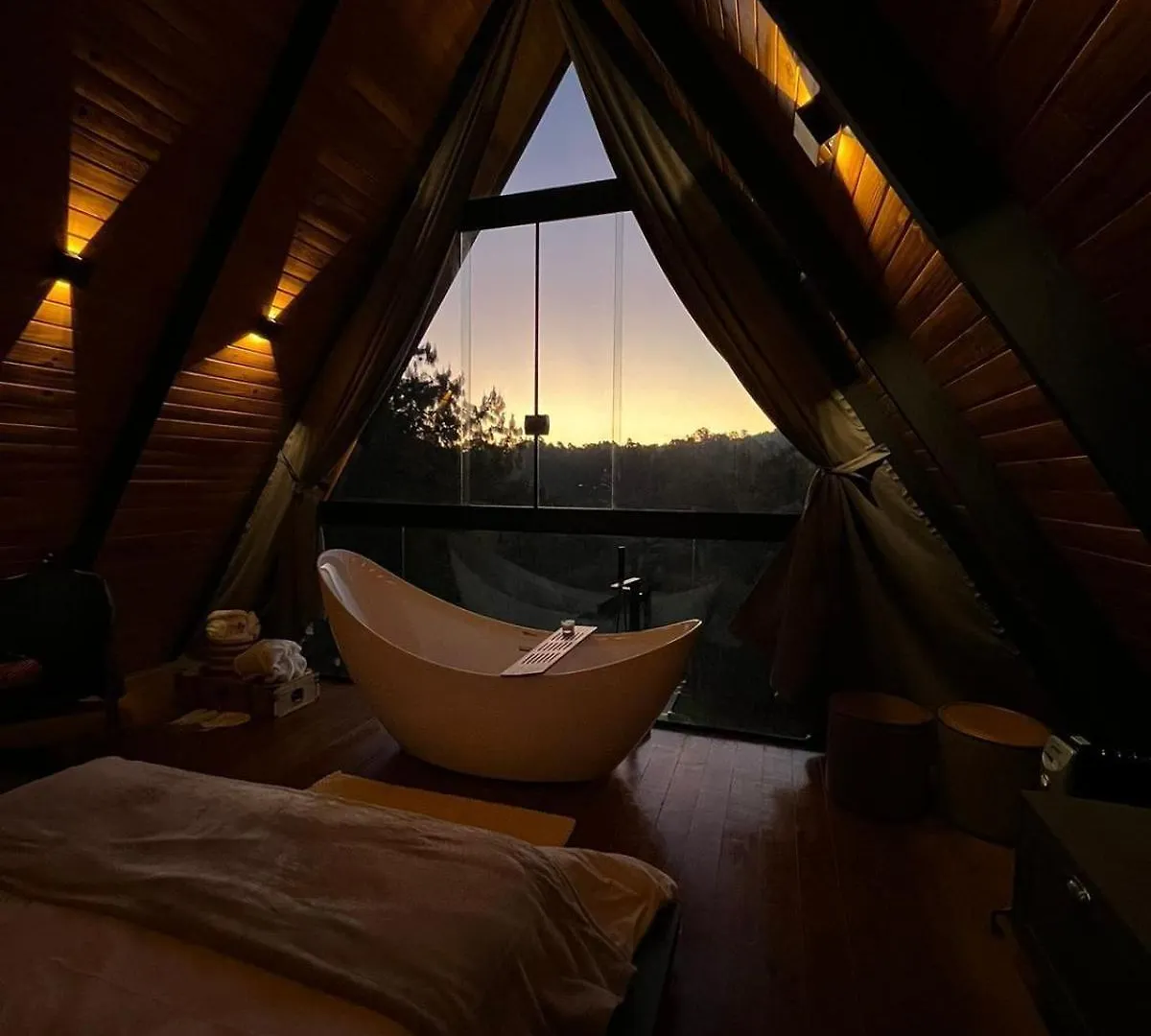 豪华帐篷 Cabanas Araucaria Campos do Jordão